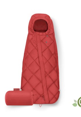 Sac de protectie pentru scoica Cybex Snogga Mini 2, calduros, universal, Hibiscus Red