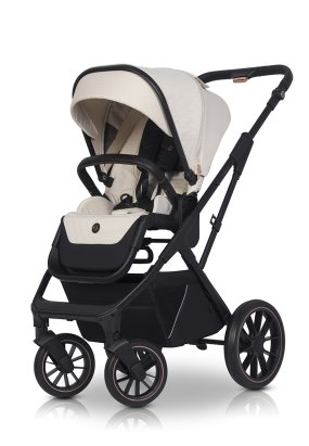 Carucior sport pentru copii Cavoe Axo Shine, multifunctional, elegant - Champagne