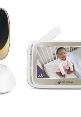 Baby monitor Motorola VM85 CONNECT, cu lumina calda, multicolora