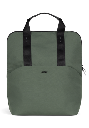 Rucsac Joolz, din materiale reciclate, spatios, cu salteluta pentru infasat, Forest green