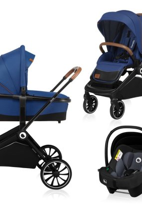 Carucior sport pentru copii Lionelo - Mika 3 in 1, accesorizat, cu landou si scoica