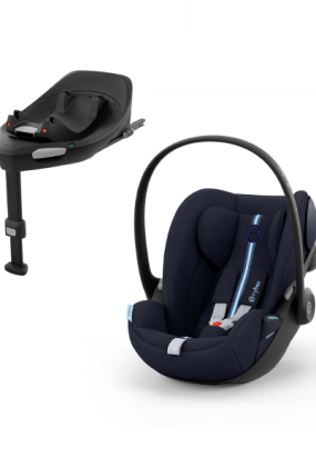Baby Transport Scoica auto pentru copii Cybex Gold Cloud G i-Size Plus, 0-24 luni + Baza G, Ocean Blue
