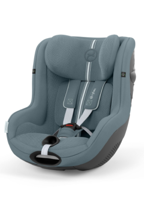 Baby Transport Scaun auto pentru copii Cybex Gold Sirona G i-Size Plus, 61 - 105 cm, Stormy Blue