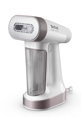 aparat de calcat vertical tefal Aparat de calcat vertical 2 in 1 Tefal Pure Force DT8720E0, jet abur 90g/min, 4 trepte, 180ml, 1800W
