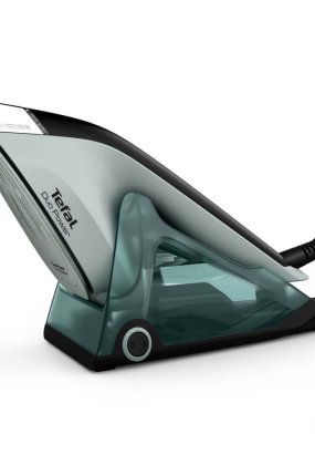 Babymatters Aparat de calcat vertical 2 in 1 Tefal Duo Power JF4031E0, Jet 180g/min, Talpa ceramica, Rezervor 400ml, 1700W