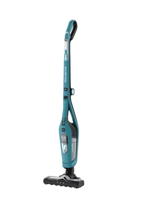 Babymatters Aspirator Vertical Rowenta 2-in-1 Dual Force RH6751WO, 21.6V, Autonomie 45 min, Maner Pliabil, LED, Albastru-Negru