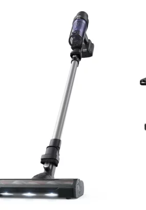 Babymatters Aspirator Vertical Rowenta X-Pert 7.60 RH6A35WO, 140W, Autonomie 45 min, LED, Filtrare 99%, Violet-Negru