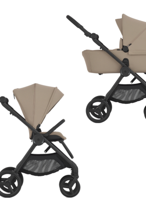 mașinuțe copii 1 an Carucior 2 in 1 pentru copii Anex IQ BASIC, compact, Colectie noua, Honey