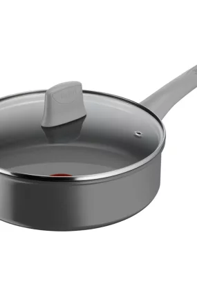 reteta cozonac la maşina de făcut pâine tefal Cratita Tefal Renew ON C4273232, 24 cm, Capac Sticla, Aluminiu Reciclat, Invelis Ceramic, Thermo-Signal, Inductie, Gri