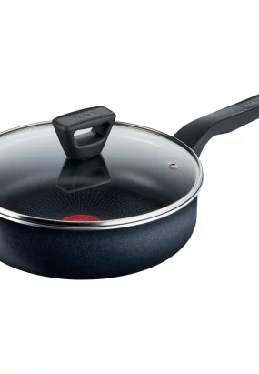 Babymatters Cratita Tefal XL Force C3853253, 24 cm, Capac Sticla, Antiaderent, Thermo-Signal, Baza Diffusion+
