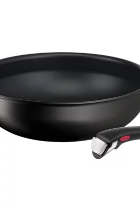 reteta cozonac la maşina de făcut pâine tefal Set de 2 piese Tefal Ingenio Eco Resist L3979302, maner detasabil, antiaderent Titanium, compatibil cu inductia, 26 cm