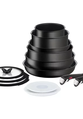 mașina de pâine tefal Set de 13 piese Ingenio Unlimited L7639002, invelis antiaderent, Thermo-Signal, aluminiu, inductie