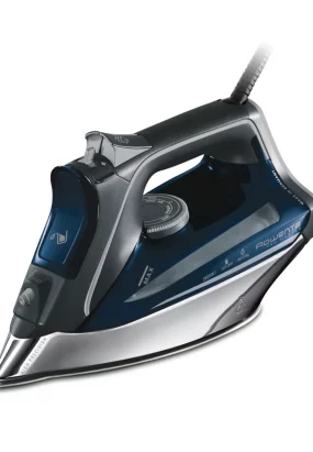 Babymatters Fier de calcat Rowenta Pro Master DW8221D1, 2800W, Jet 200g/min, Rezervor 310ml, Talpa Microsteam 400, Albastru/Gri