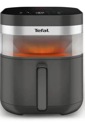 Babymatters Friteuza cu aer cald Tefal Easy Fry Infrared EY832HE0, 2020W, 7L, 8 programe, Gri