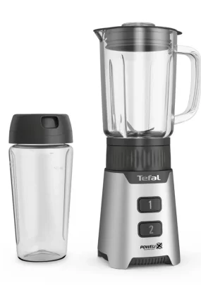 Babymatters Blender Tefal Minimix BL16GE30, lame detasabile Powelix, 2 viteze, 400W