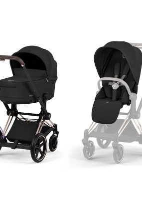 Babymatters Carucior 2 in 1 pentru copii Cybex E-Priam Comfort, electric, premium