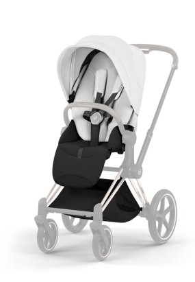 Babymatters Material textil pentru carucior Cybex Platinum Style Priam si e-Priam, Off White