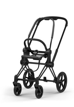 Babymatters Cadru carucior Cybex Platinum Priam Style pentru copii, premium, Matt Black