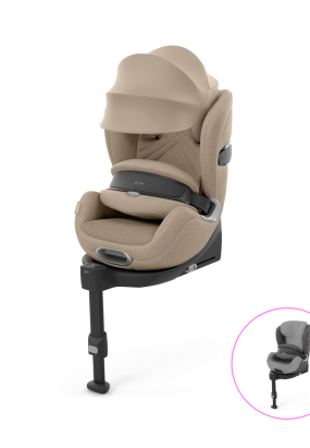 Babymatters Scaun auto pentru copii Cybex Platinum Anoris T2 i-Size Plus, 76 - 125 cm, Cozy Beige