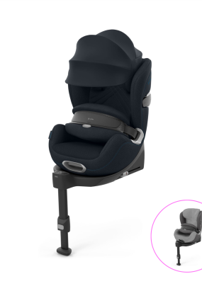 Babymatters Scaun auto pentru copii Cybex Platinum Anoris T2 i-Size Plus, 76 - 125 cm, Nautical Blue