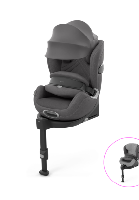 Baby & Toddler Car Seats Scaun auto pentru copii Cybex Platinum Anoris T2 i-Size Plus, 76 - 125 cm, Mirage Grey