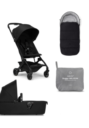 Baby Transport Pachet promotional 2 in 1 Joolz Aer +, cu sac pentru carucior si protectie de ploaie