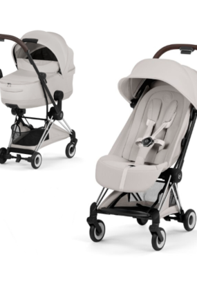 cybex libelle Carucior 2 in 1 pentru copii Cybex Coya Style, premium, City Grey cu cadru Chrome