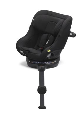 Babymatters Scaun auto pentru copii Joie i-Spin 360°, compact, 61-105 cm, certificat R129, Raven