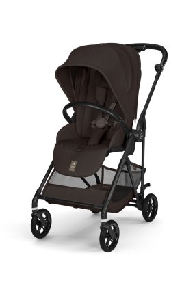 Babymatters Carucior sport pentru copii Cybex Melio Carbon, ultra usor, compact, Chocolate Brown