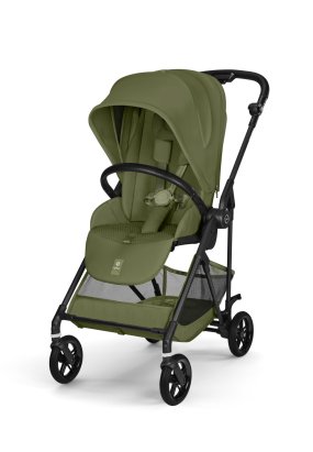 Babymatters Carucior sport pentru copii Cybex Melio Carbon, ultra usor, compact, Moss Green