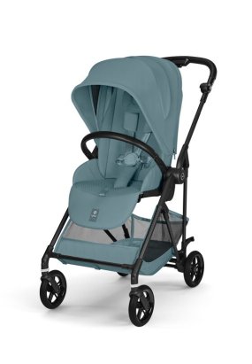 Babymatters Carucior sport pentru copii Cybex Melio Carbon, ultra usor, compact, Stormy Blue