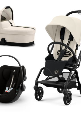 Babymatters Carucior 3 in 1 pentru copii Cybex Gold Eezy S Twist +2, cu landou si scoica Cloud G Plus