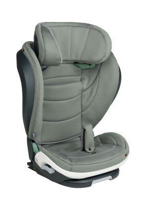 Babymatters Scaun auto pentru copii BeSafe iZi Flex Fix 2 i-Size, 4 - 12 ani, Meadow Green SoftBreeze
