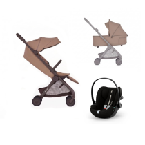 Carucior 3 in 1 pentru copii Anex Air-Q, cu landou si scoica Cloud G3 i-Size Plus, design modern