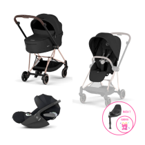 Carucior 3 in 1 pentru copii Cybex Mios Comfort, premium, cu scoica Cloud T Plus
