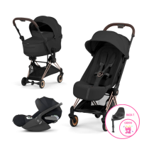 Carucior 3 in 1 pentru copii Cybex Coya Style, premium