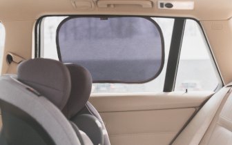 Scaune auto / Accesorii scaune auto - Paravan solar pentru geamul masinii SPF 50+ (set de doua bucati) BeSafe - 2