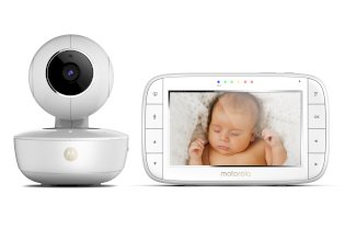 Baby monitor Motorola VM55 portabil cu ecran de 5 inch + cadou (2-20 Mai)