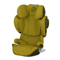 Scaun auto Cybex Platinum Solution Z i-Fix Plus pentru copii, 3-12 ani, 12 trepte, confortabil - Mustard Yellow