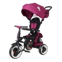 Tricicleta pentru copii Qplay - Rito PLUS pliabila 12 luni - 3 ani