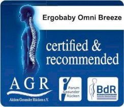 Marsupii bebelusi - Marsupiu pentru bebelusi Ergobaby OMNI Breeze respirabil si confortabil 0 - 4 ani  - 2