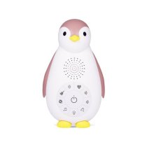 Играчки / Интерактивни играчки - Музикална играчка Zazu Zoe Pink, с нощна лампа, пингвин - 1