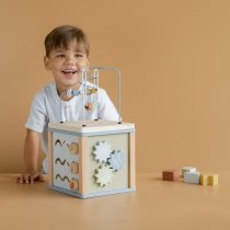 Играчки - Little Dutch Activity Cube - колекция Ocean Blue - 2