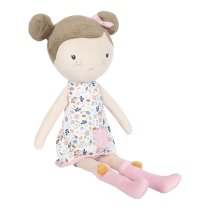 Играчки / Текстилни кукли - Малка холандска кукла от плат - Розова 50см - 2