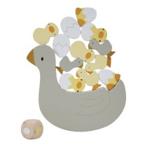 Играчки / Wooden toys - Малка холандска дървена игра за баланс - колекция Little Goose - 1