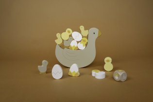 Играчки / Wooden toys - Малка холандска дървена игра за баланс - колекция Little Goose - 2