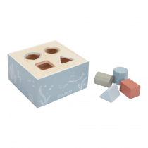 Little Dutch Shape Sorter Wooden Toy - Ocean Blue