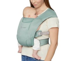 Marsupiu pentru bebelusi Ergobaby Embrace Soft Air Mesh versatil nastere - 11kg