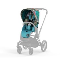 Carucioare copii / Material textil - Material textil scaun sport Cybex Priam/e-Priam 4.0 We The Best Blue by Dj Khaled - 1