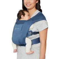  - Marsupiu pentru bebelusi Ergobaby Embrace Soft Air Mesh, respirabil si confortabil nastere, 11 kg - 2